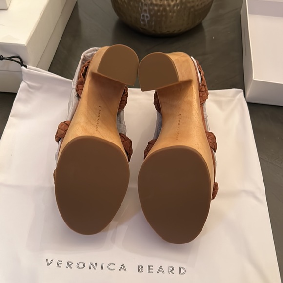 VERONICA BEARD GAEL PLATFORM SANDAL SIZE 9 - Picture 12 of 14